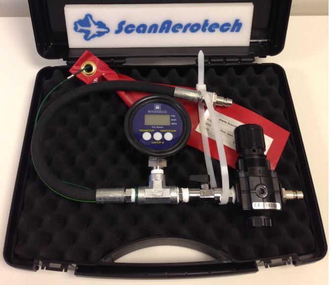 Test Equip Leak & Pressure, APU Fuel Line